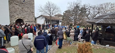 БОГОЈАВЉЕЊЕ ПРОСЛАВЉЕНО У ТОПОЛИ