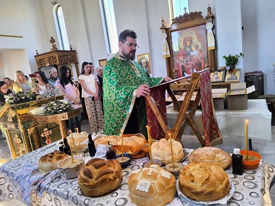 ПРАЗНИК СВЕТЕ МАТРОНЕ МОСКОВСКЕ МОЛИТВЕНО ПРОСЛАВЉЕН У ХРАМУ СВЕТОГ ВЕЛИКОМУЧЕНИКА И ПОБЕДОНОСЦА ГЕОРГИЈА У ШУМАРИЦАМА