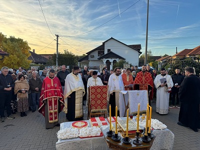 СВЕТА ТАЈНА ЈЕЛЕОСВЕЋЕЊА У ХРАМУ СВЕТОГ ВЕЛИКОМУЧЕНИКА И ПОБЕДОНОСЦА ГЕОРГИЈА У ШУМАРИЦАМА