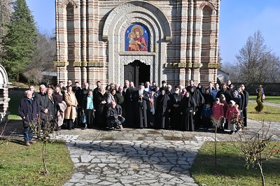 ЛИТУРГИЈСКО САБРАЊЕ У МАНАСТИРУ КАЛЕНИЋ