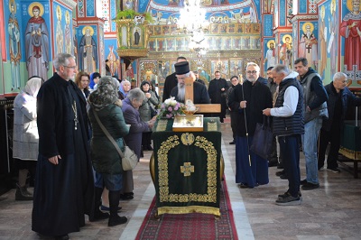 СВЕТА ЛИТУРГИЈА У СТАРОЈ ЦРКВИ У КРАГУЈЕВЦУ