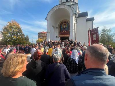 ХРАМОВНА СЛАВА ЦРКВЕ ПРЕПОДОБНЕ МАЈКЕ ПАРАСКЕВЕ У ЈАГОДИНИ